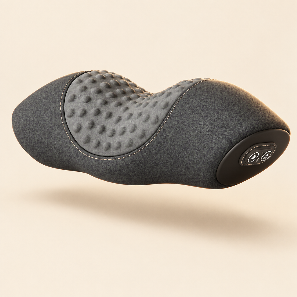 The Tallune Cradle heated neck pillow
